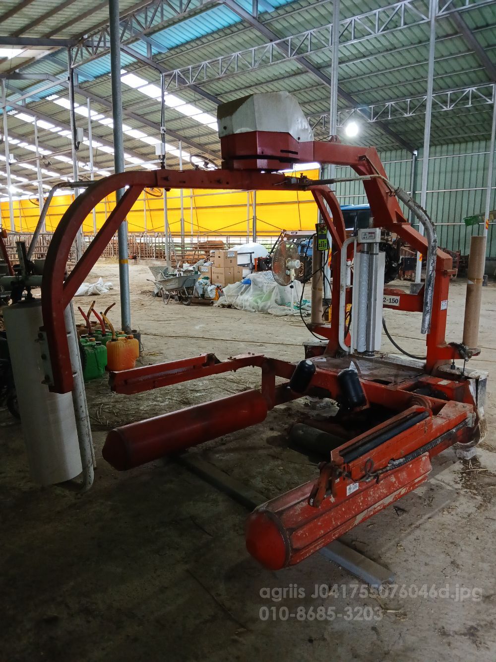 죽암 래핑기 BWR2-150 뒤우측면