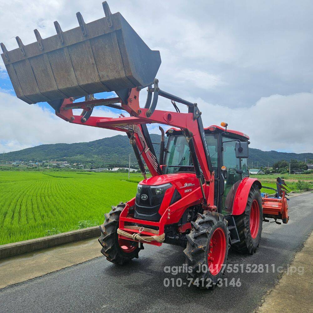 Kukje Tractor LUXEN750 (75hp) 앞좌측면