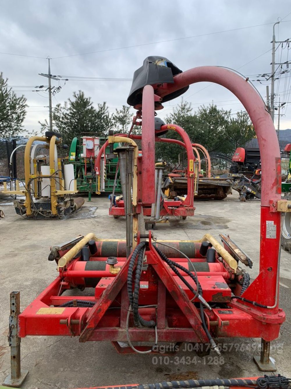 명성 래핑기 RF1500A 뒤우측면