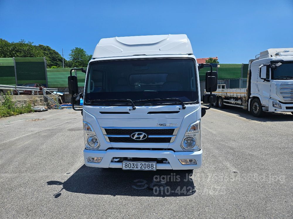 현대 올뉴 마이티 3.5톤 자동 사다리 올뉴마이티 뒤우측면