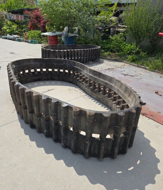 FALKEN  괘도600×150×48B72 크롤러600×150×48B72 앞좌측면