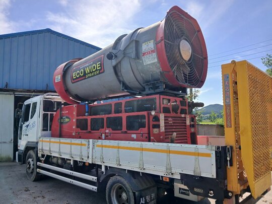  광역방제기 광역방제기  앞좌측면