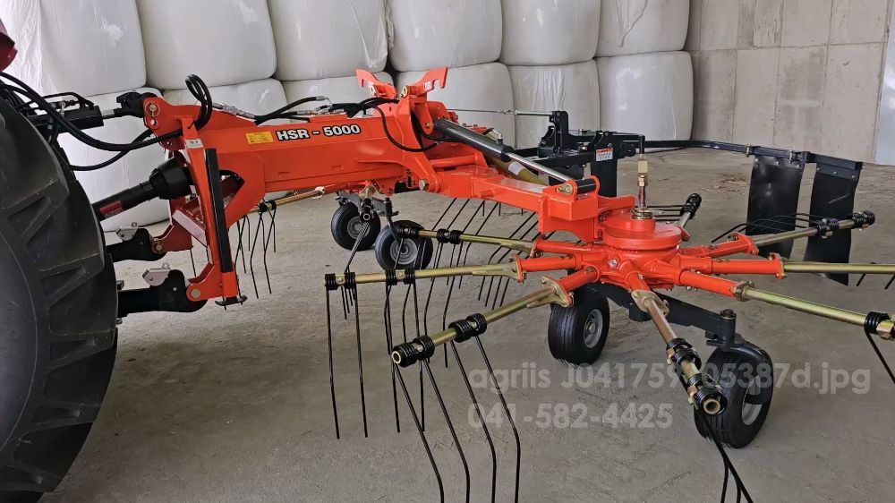 해성공업 집초기 HSR-5000 뒤우측면