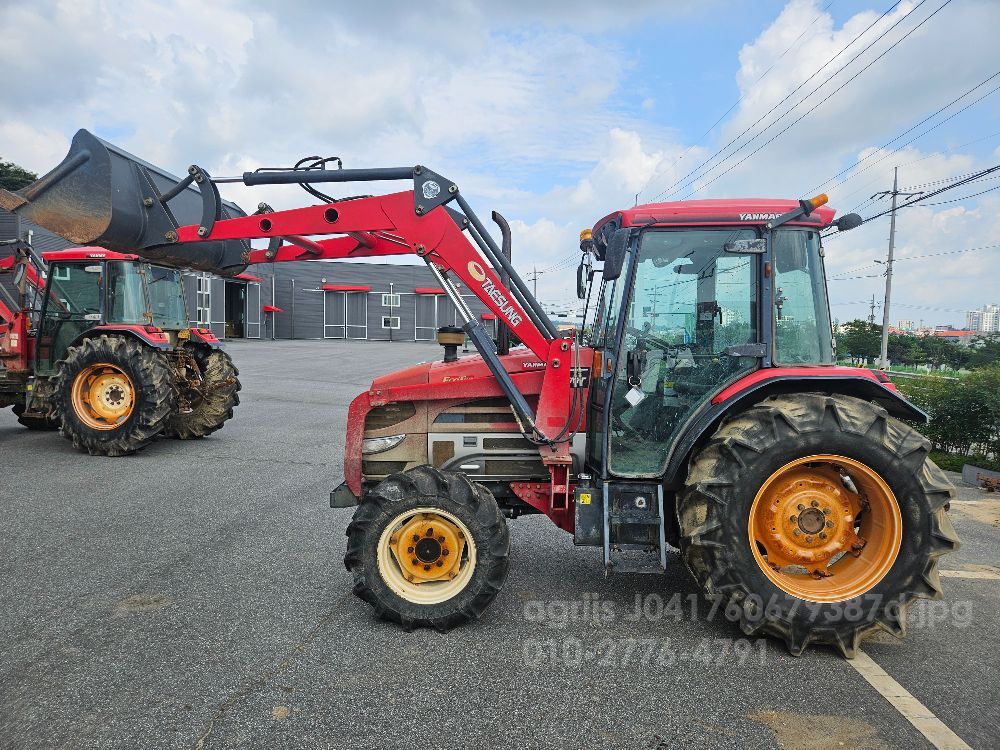 Yanmar Tractor EG765 (65hp) 뒤우측면