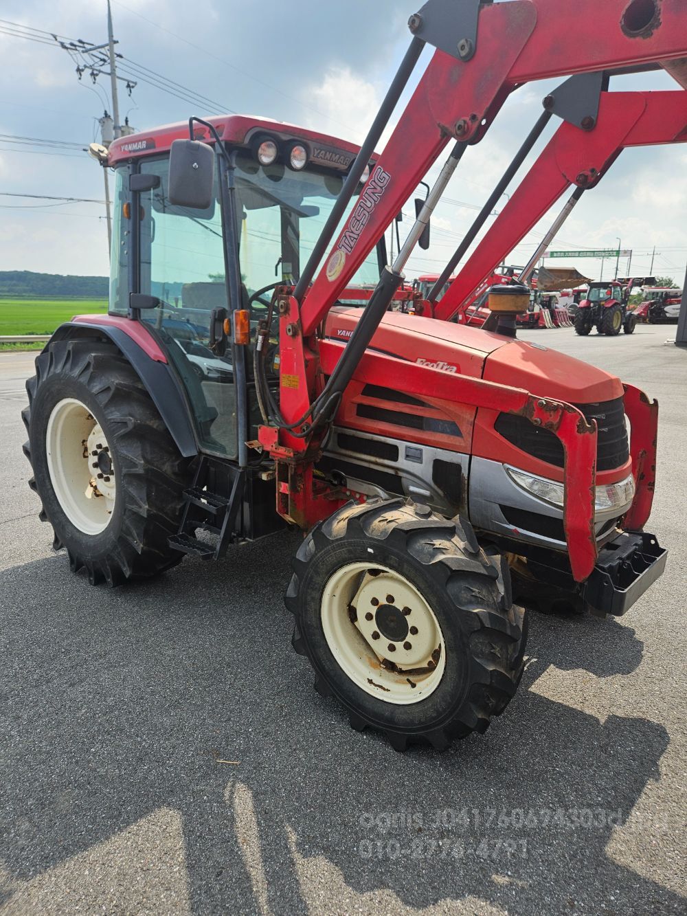 Yanmar Tractor EG765 (65hp) 뒤우측면