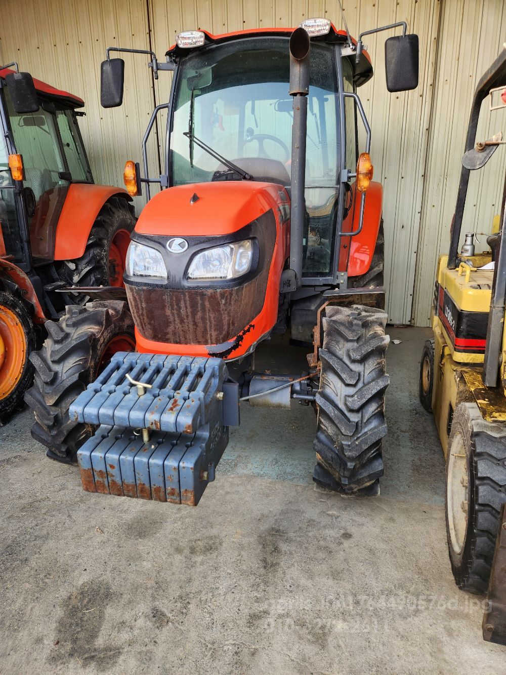 Kubota Tractor MR707 (73hp) 뒤우측면