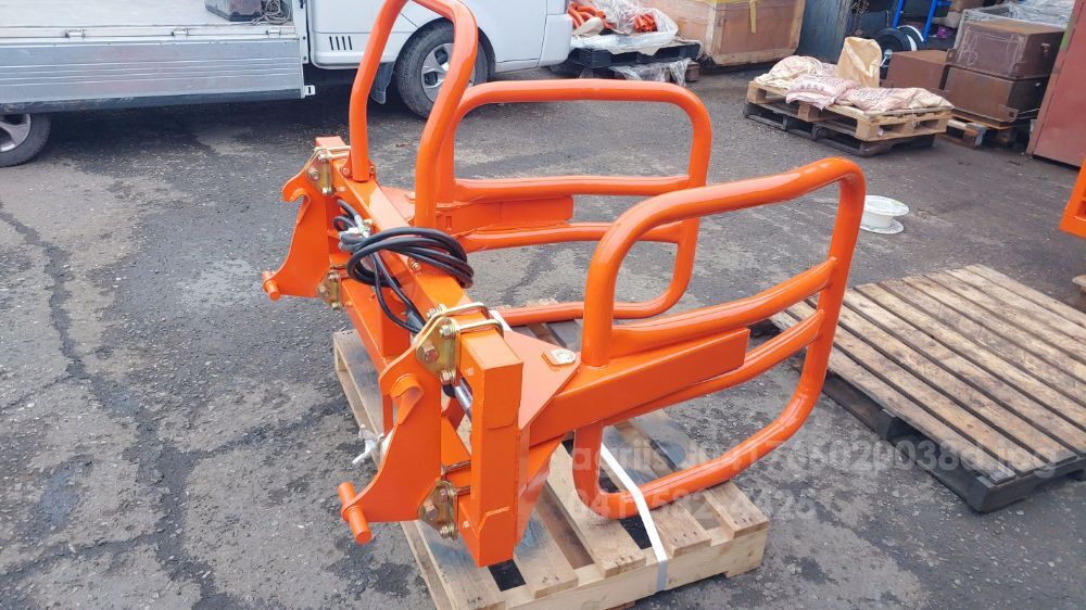  원형Bale Gripper 원형베일 집게  뒤우측면