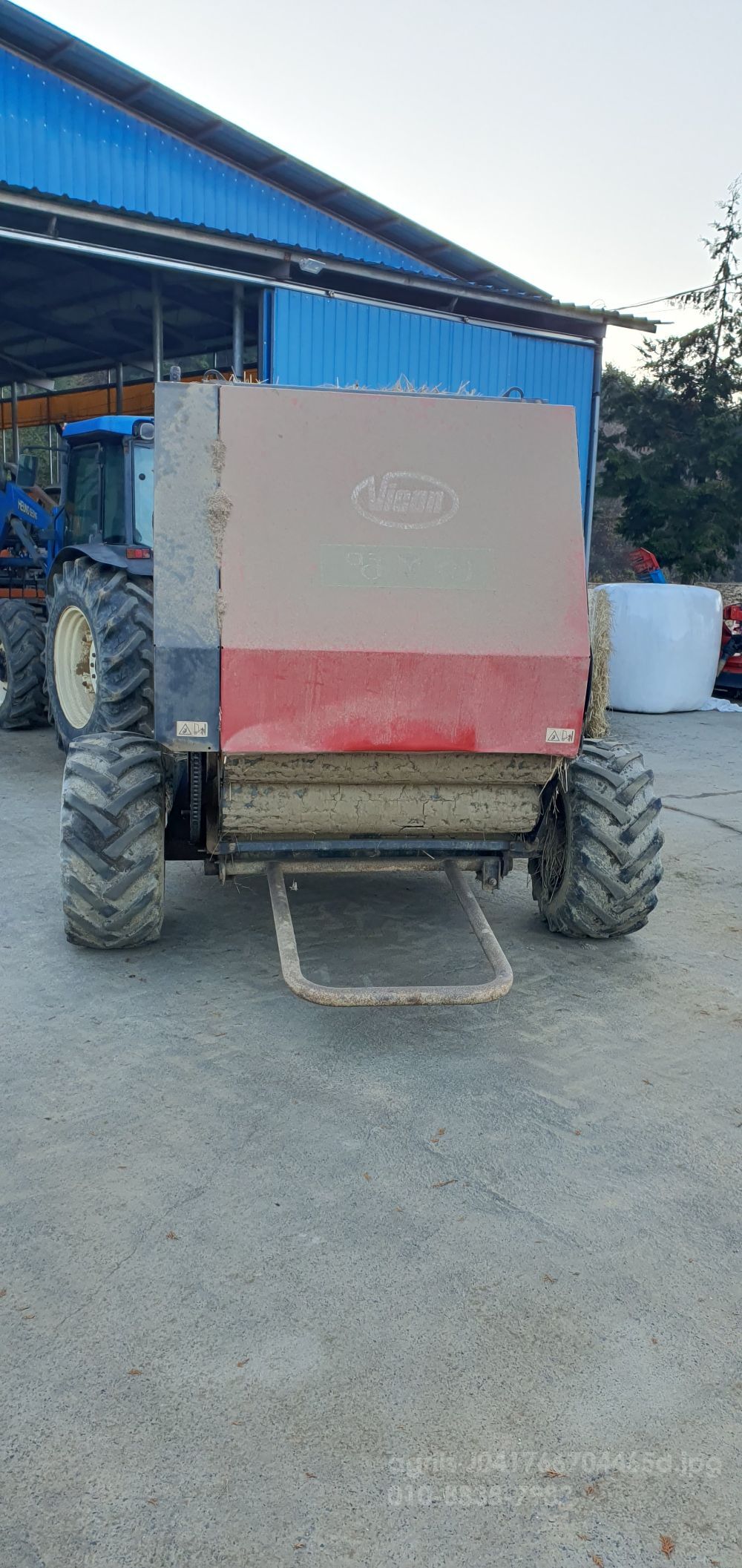  Round Baler RF119  뒤우측면