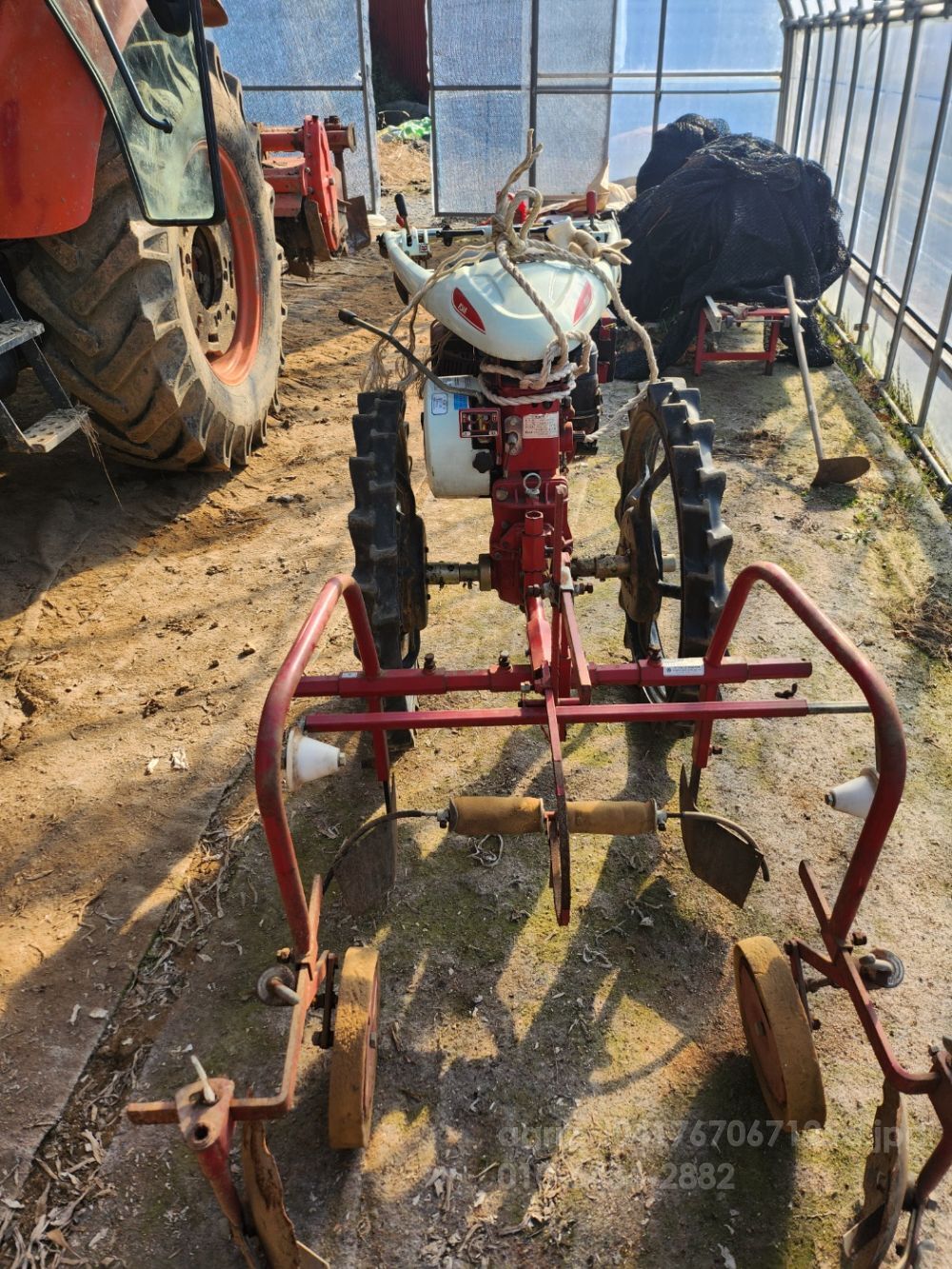 아세아 관리기 AMC880SM (6.5마력) 뒤우측면