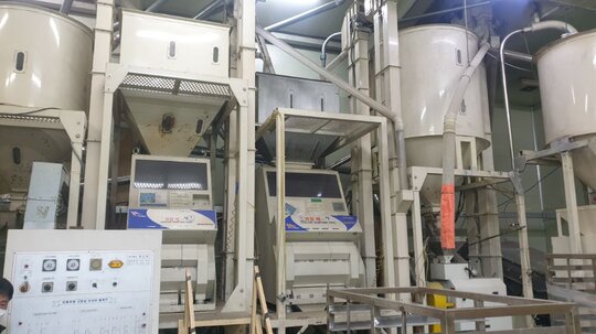  정미기 정미기  앞좌측면