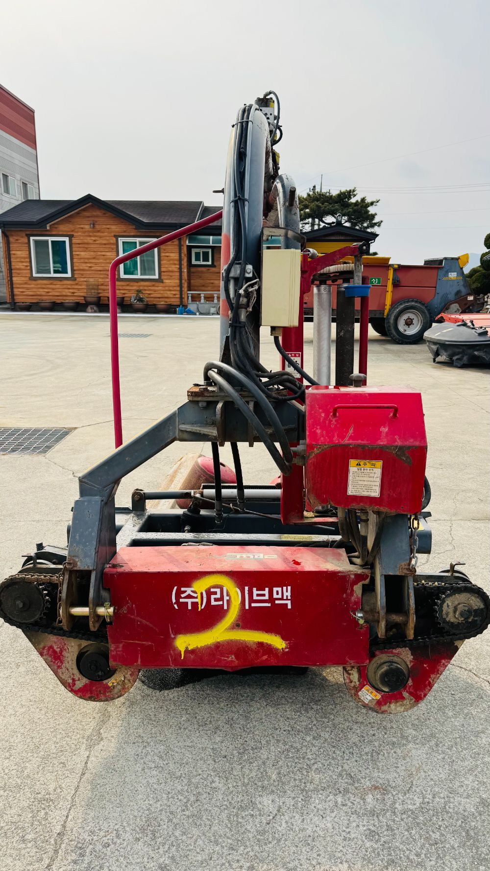 Bale Wrapper LW900A  뒤우측면