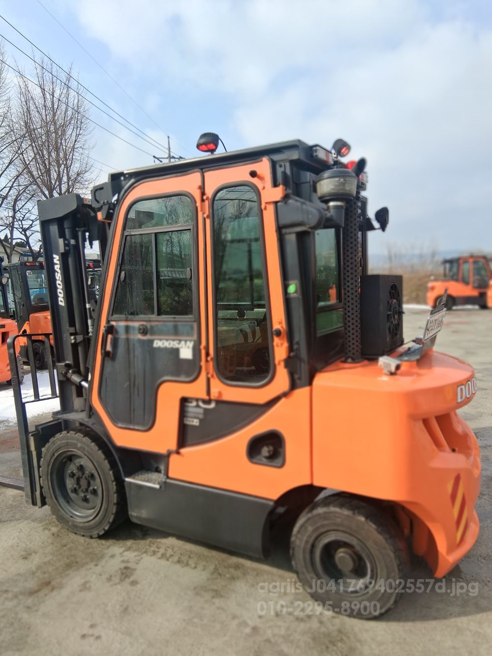 Doosan Forklift D30S-7 (3톤) 뒤우측면