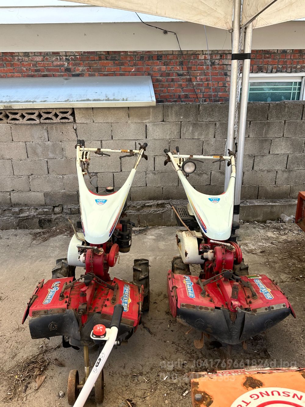 Shibaura Cultivator AMC-900 (6.5hp) 뒤우측면