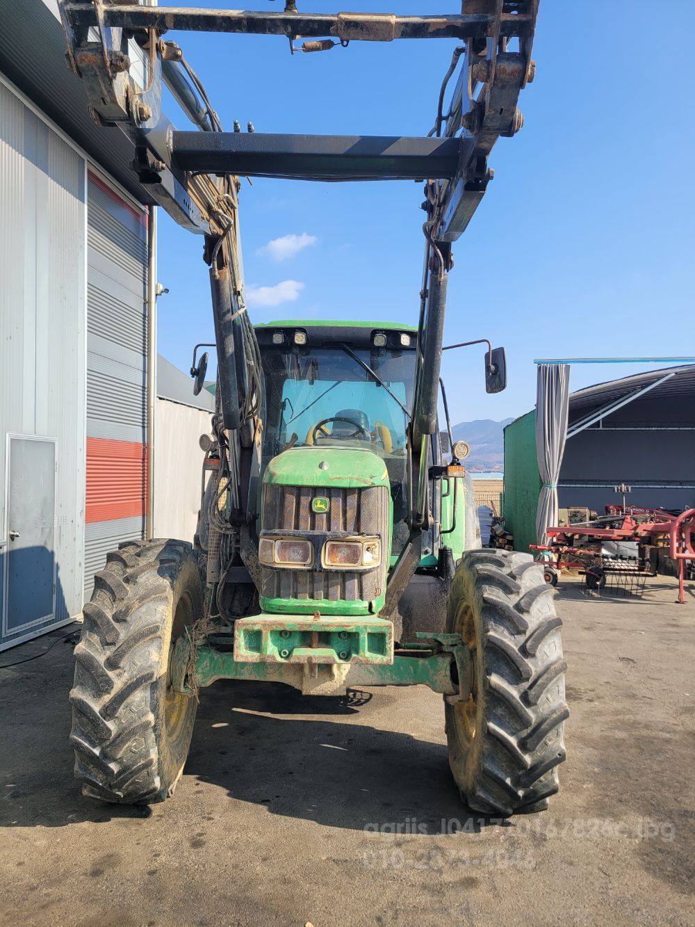 JohnDeere Tractor 6320 (100hp) 뒤우측면