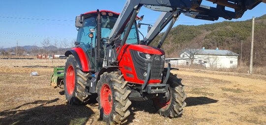 Kukje Tractor LUXEN1000 (100hp) 앞좌측면
