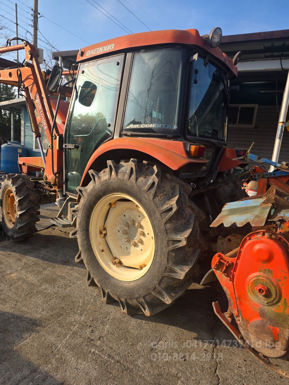 대동 트랙터 D500 (50마력) 뒤우측면