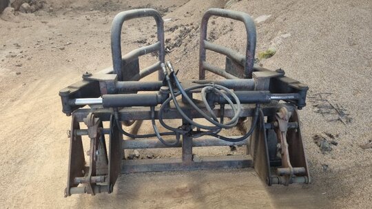  원형Bale Gripper 원형집게  앞좌측면