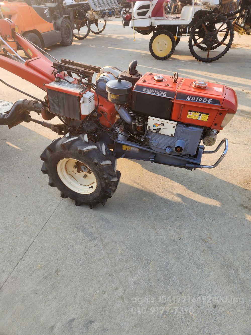 대동 경운기 ND10DE (10마력) 뒤우측면