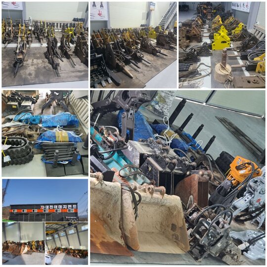 JK,대한,DMA,준씨에스,H 굴삭기 바가지,채바가지,돌집게,뿌레카,신품과중고 (1~2톤) 앞좌측면