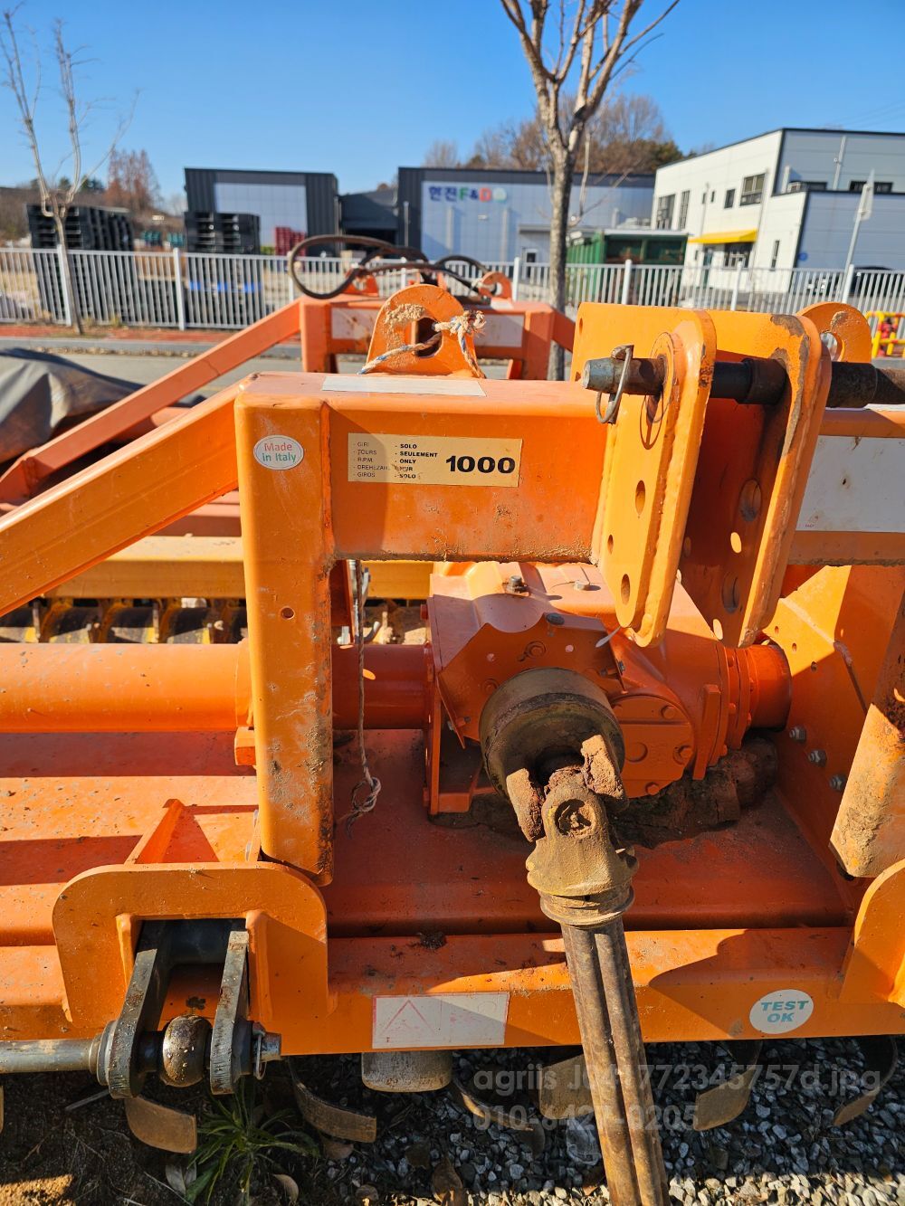 신한월드 수입 / 팔크 gl3 로타리 팔크 gl3000 (경폭310cm) 뒤우측면