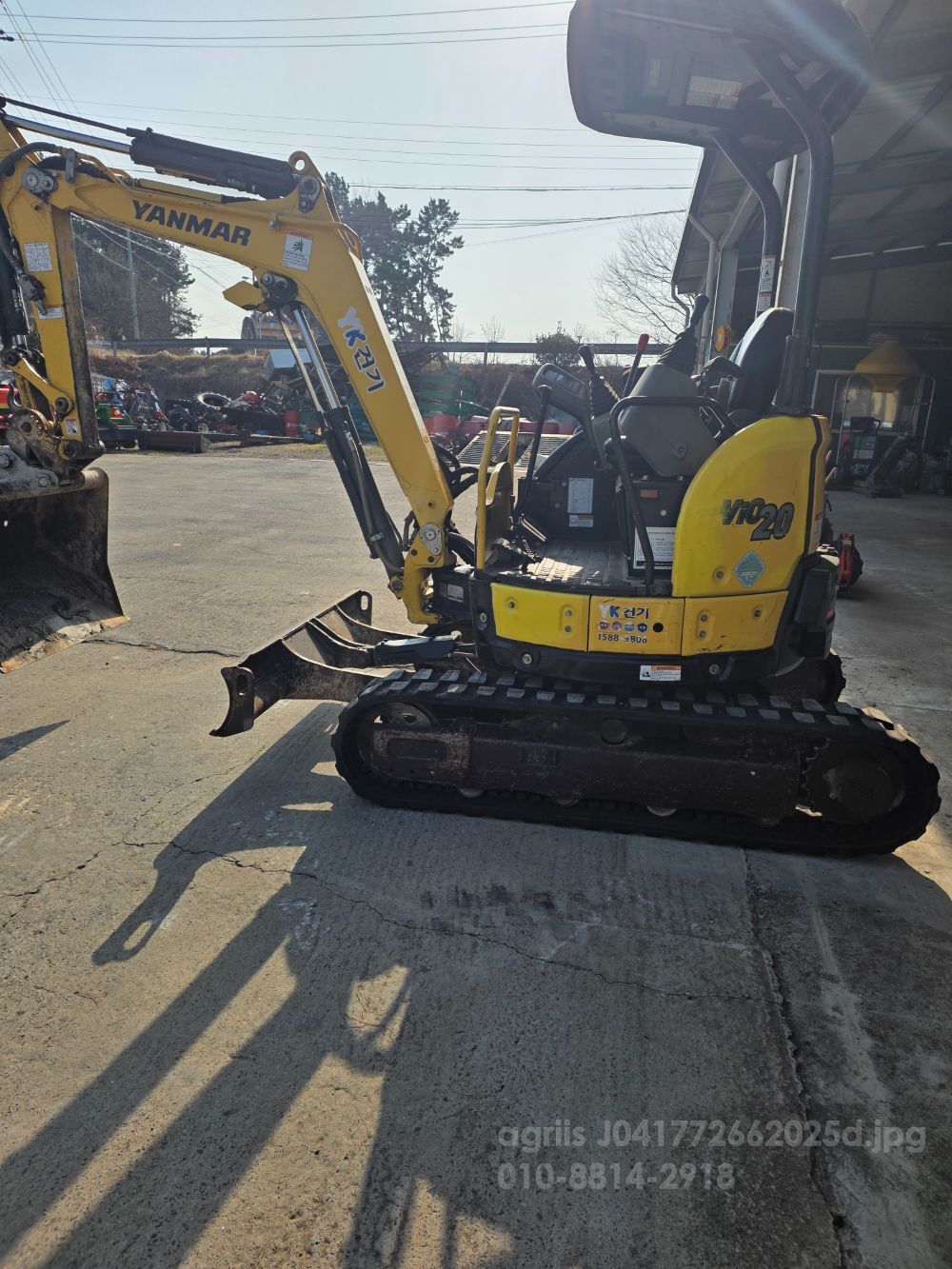 Yanmar Excavator VIO20 (2.0톤) 뒤우측면