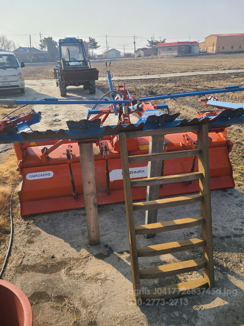 그린맥스 로타리 NT240 (경폭240cm) 뒤우측면