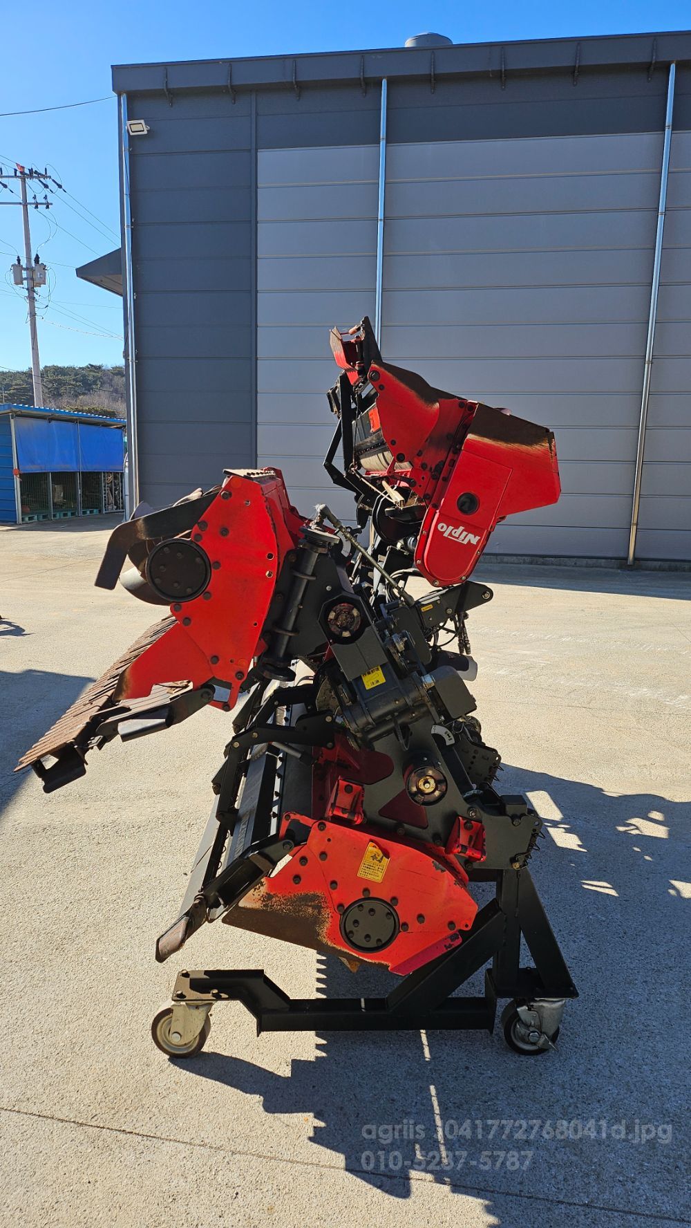  Rotavator WLZ6100NX (경폭610cm) 뒤우측면