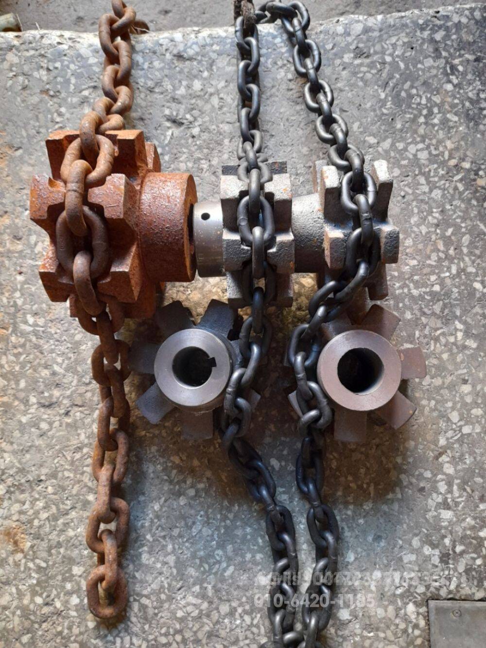 홍성상사 퇴비살포기 구동기어 HCK 앞좌측면