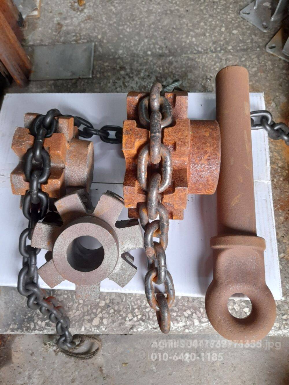 홍성상사 퇴비살포기 구동기어 HCK 뒤우측면