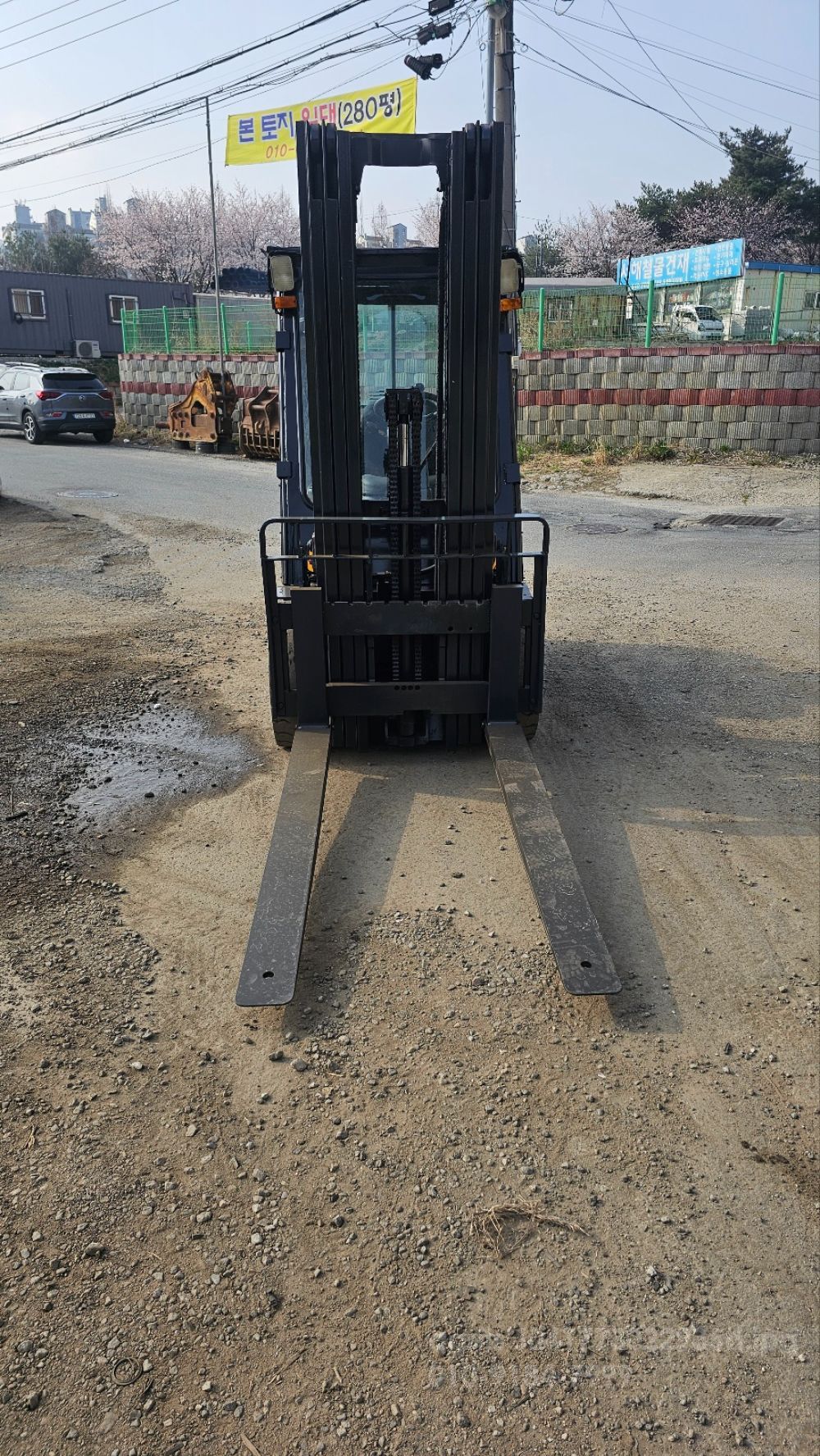  Forklift D30S (3.0톤) 뒤우측면