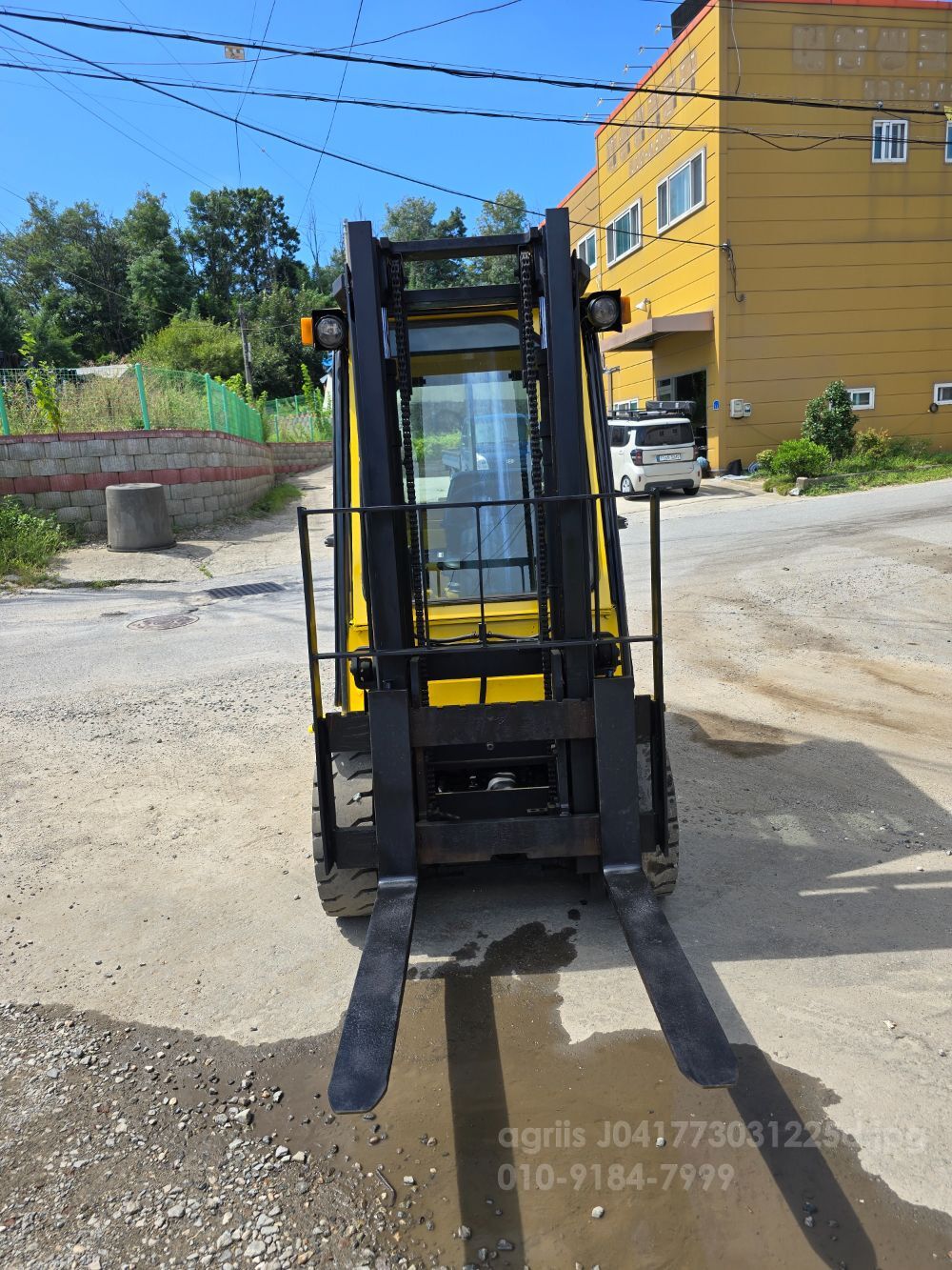 Hyundai Forklift 30D (3.0톤) 뒤우측면