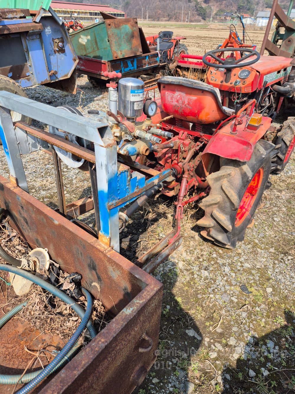 Daedong Tractor T1604 (16hp) 뒤우측면