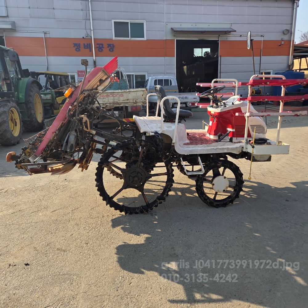 Yanmar Rice transplanter VP60SDX (6Rows) 뒤우측면