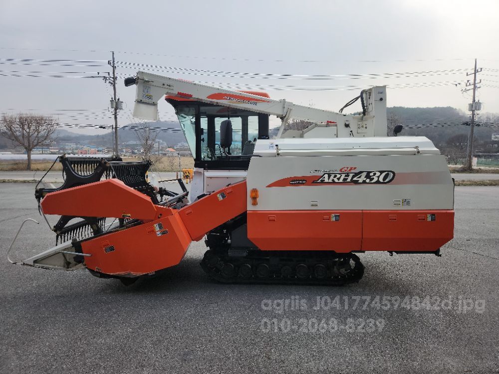 Kubota Combine Harvester ARH430 (보통형) 뒤우측면