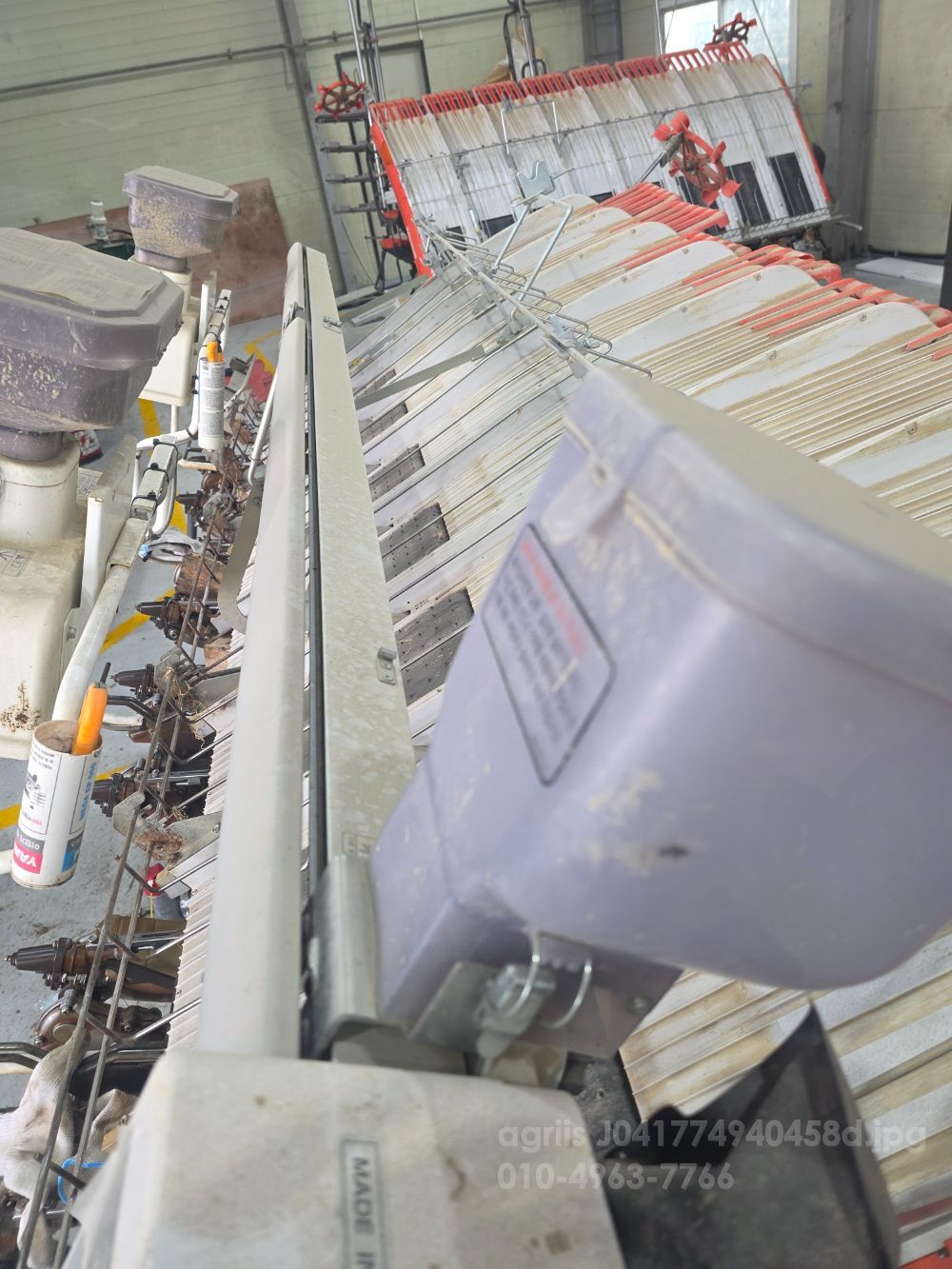 Kubota Rice transplanter 육묘상자전용 농약 살포기 () 뒤우측면