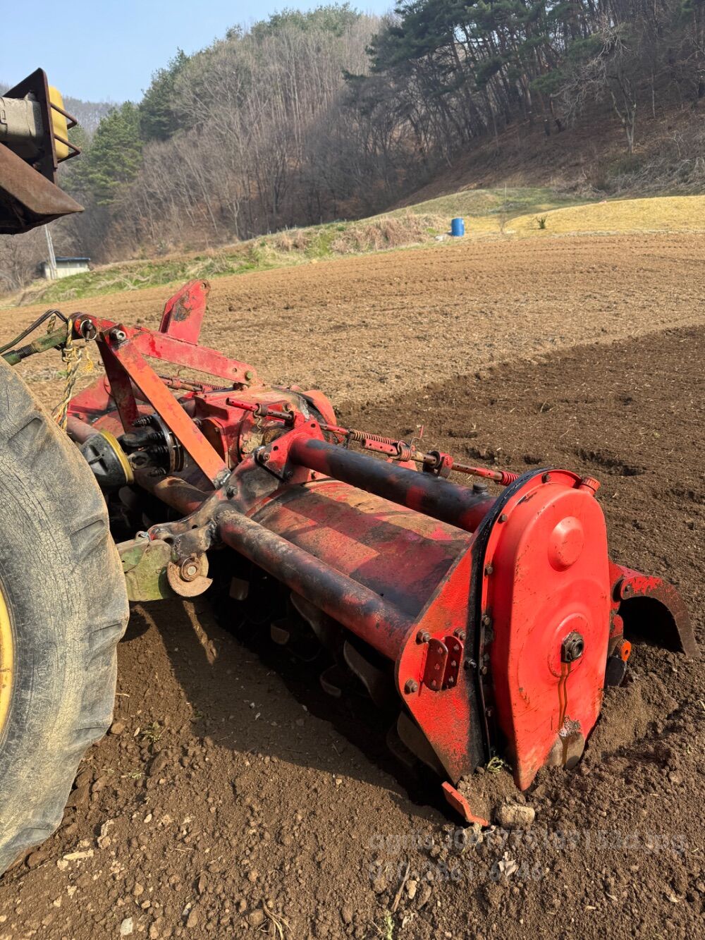  Rotavator 폭270입니다 (경폭250cm) 뒤우측면