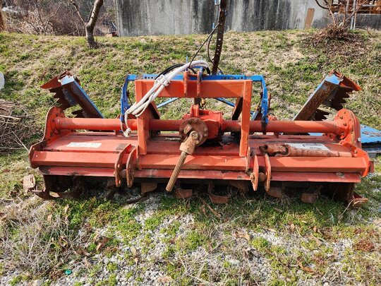 Greenmax Rotavator 215 (경폭215cm) 앞좌측면