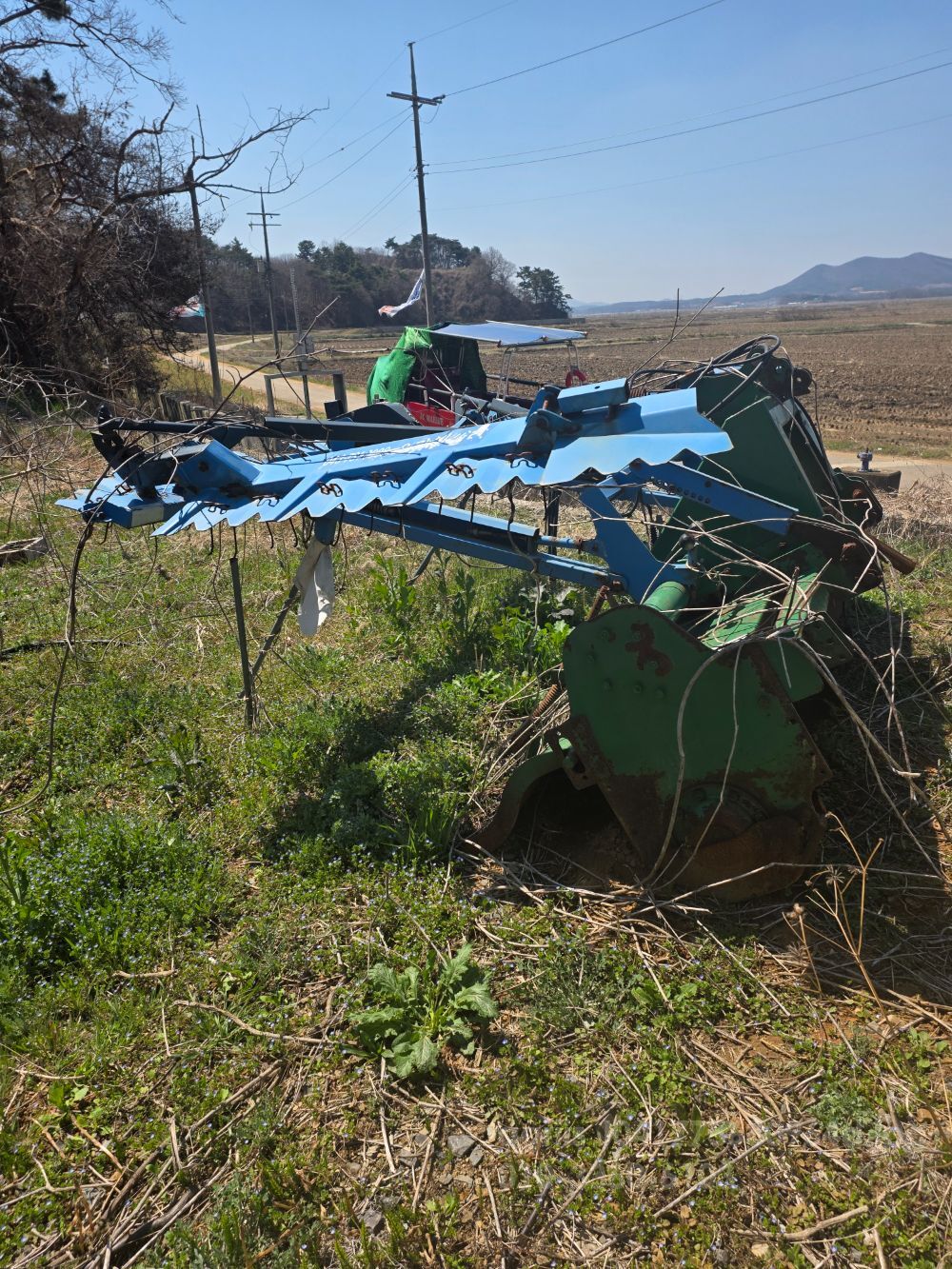 Wecan Rotavator 215 SGW (경폭215cm) 뒤우측면