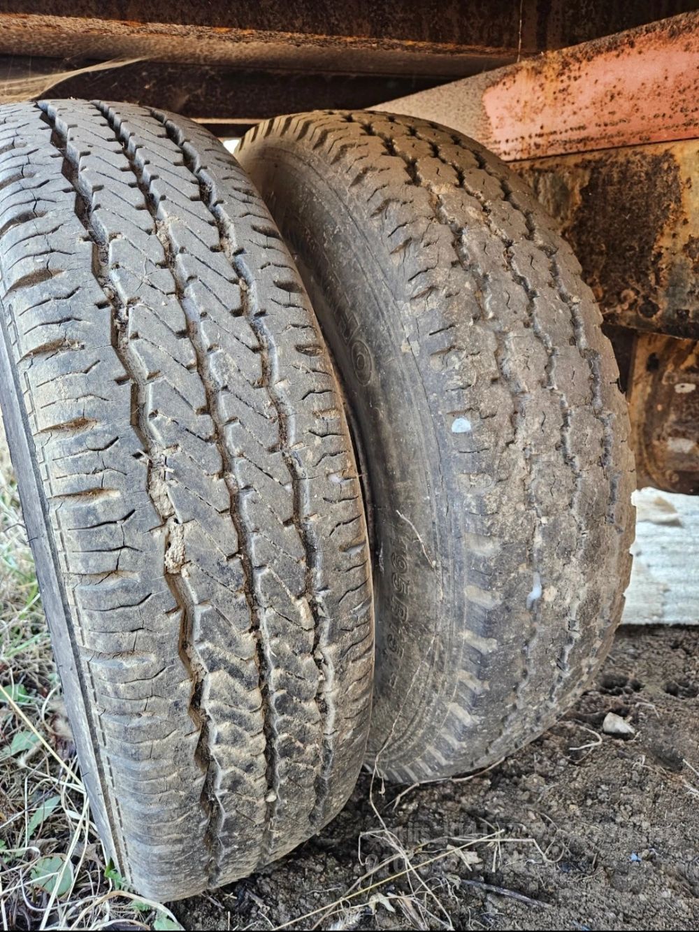 농사로 추레라  콤바인 뒤우측면
