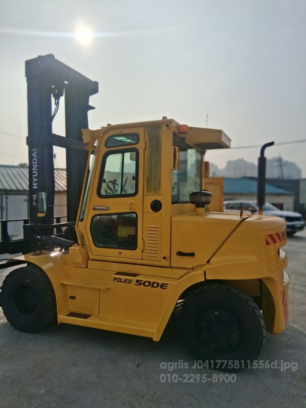 Hyundai Forklift 5톤 (5톤) 뒤우측면