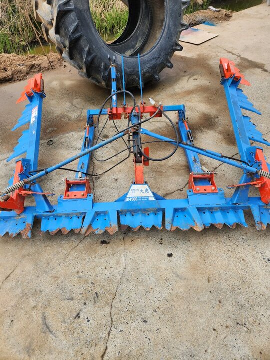 오리발 오리발써레 오리발써레 앞좌측면