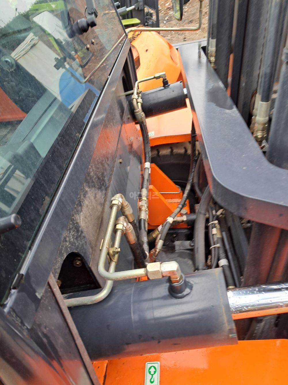 Doosan Forklift D50S (5.0톤) 뒤우측면