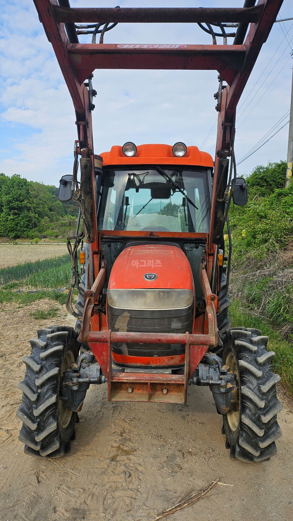 대동 트랙터 D500 (50마력) 뒤우측면