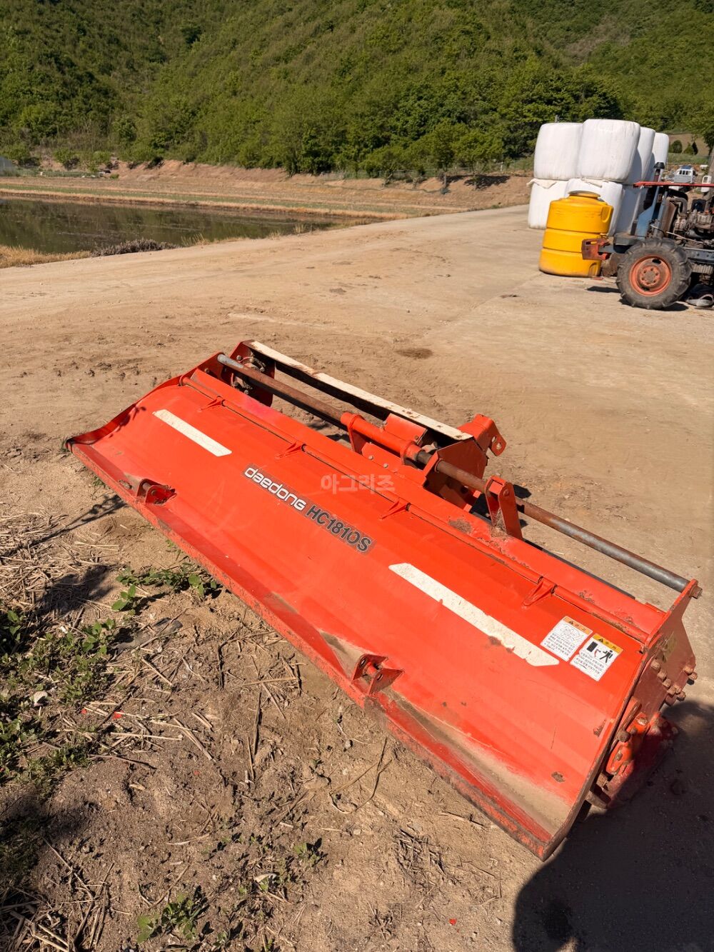 Daedong Rotavator HC185GM (경폭190cm) 뒤우측면