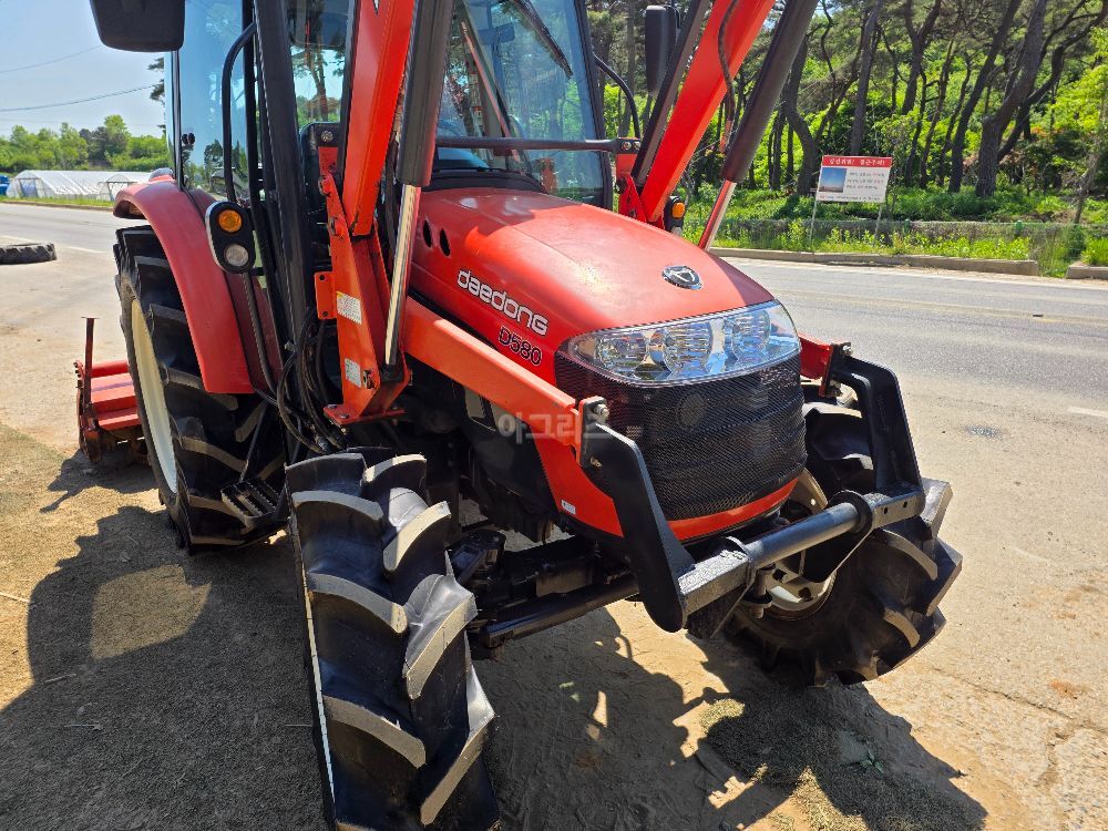 Daedong Tractor D580 (58hp) 뒤우측면
