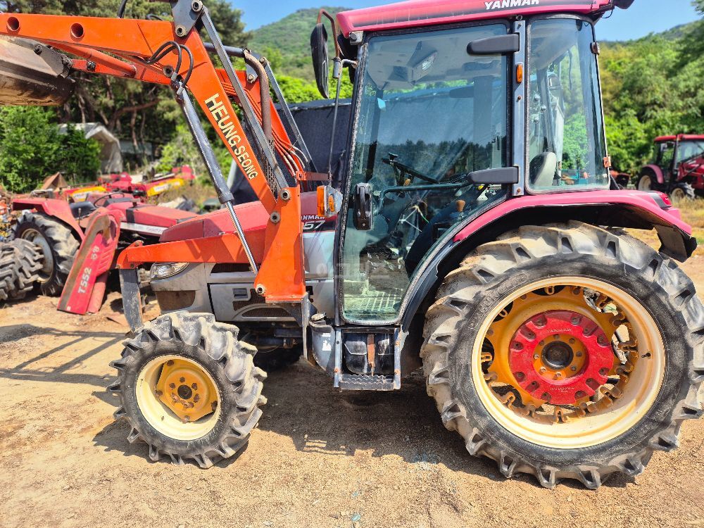 Yanmar Tractor FK663 (63hp) 뒤우측면