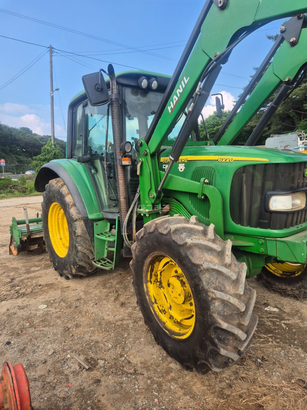 JohnDeere Tractor 6220 (90hp) 뒤우측면