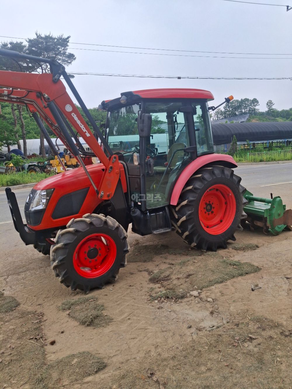 Daedong Tractor RX630SC (63hp) 뒤우측면