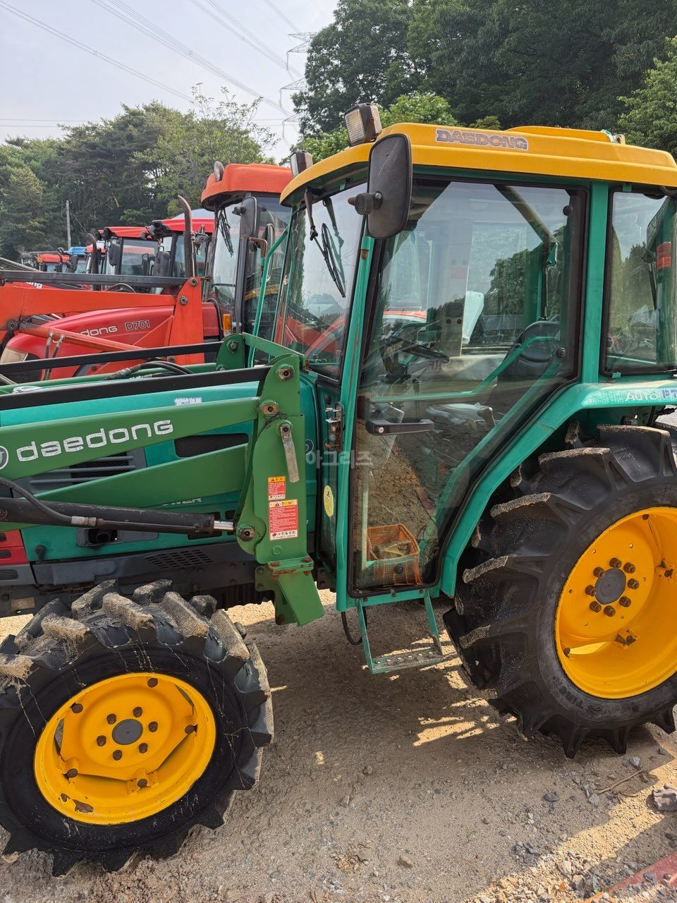Daedong Tractor D450D450 (45hp) 뒤우측면