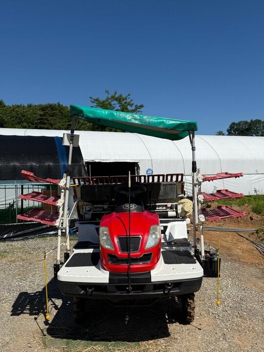 Kukje Rice transplanter RGO-60SDY (6Rows) 앞좌측면